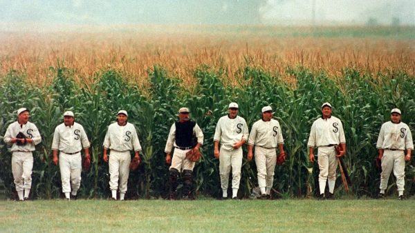 The cast of "Field of Dreams," the disgraced 'Black Sox scandal' players that finally get their second chance to play baseball.