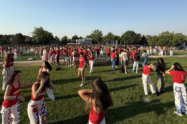 Seniors enjoy the summer morning air at Senior Sunrise on Aug. 13, 2025.