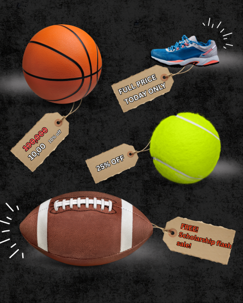 With all of the high quality sports teams at Creek the limited spots of sports scholarships to college is a stressor for many students.